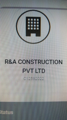 R & A CONSTRUCTION PVT LTD